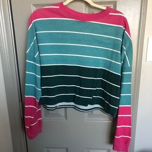 Cropped urban outfitters crewneck top